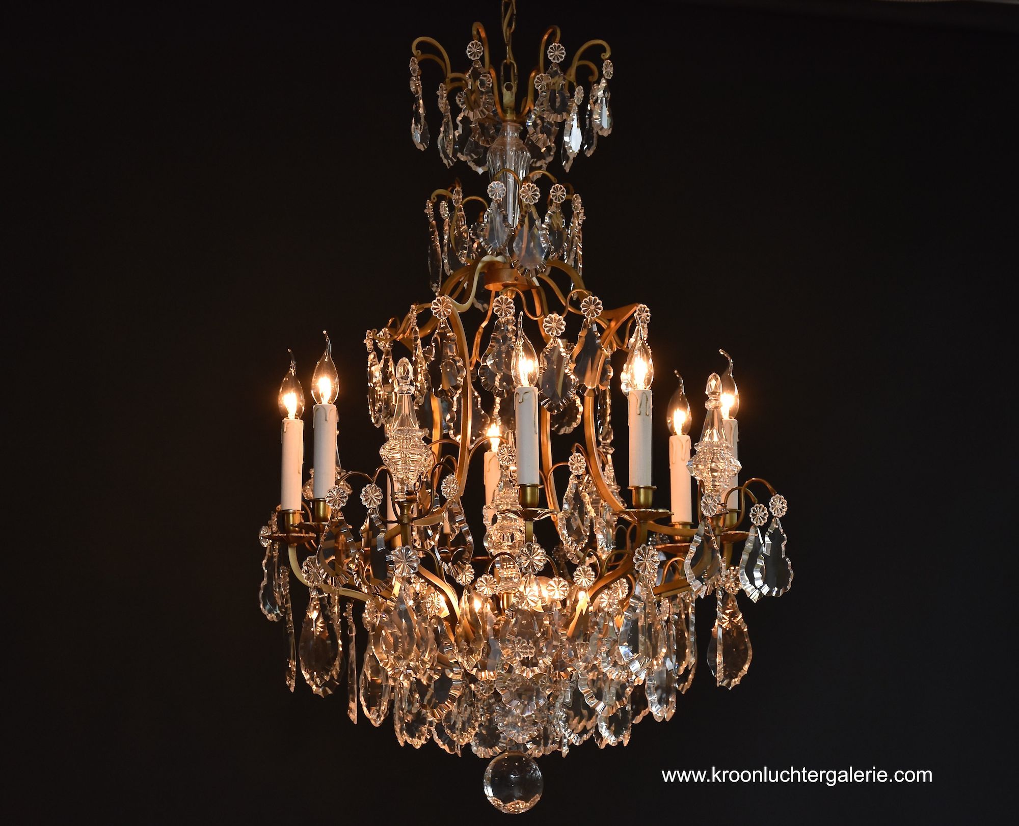 French chandelier with 12 light, Ref. 605
