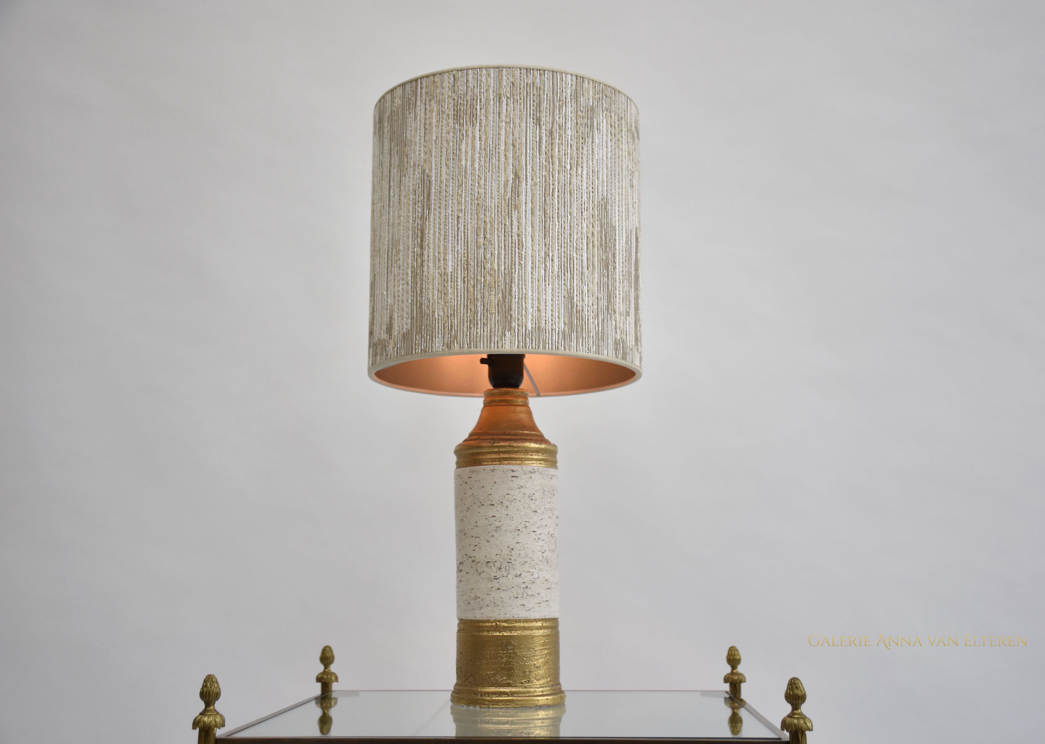 Mid-century ceramic table lamp by Bitossi