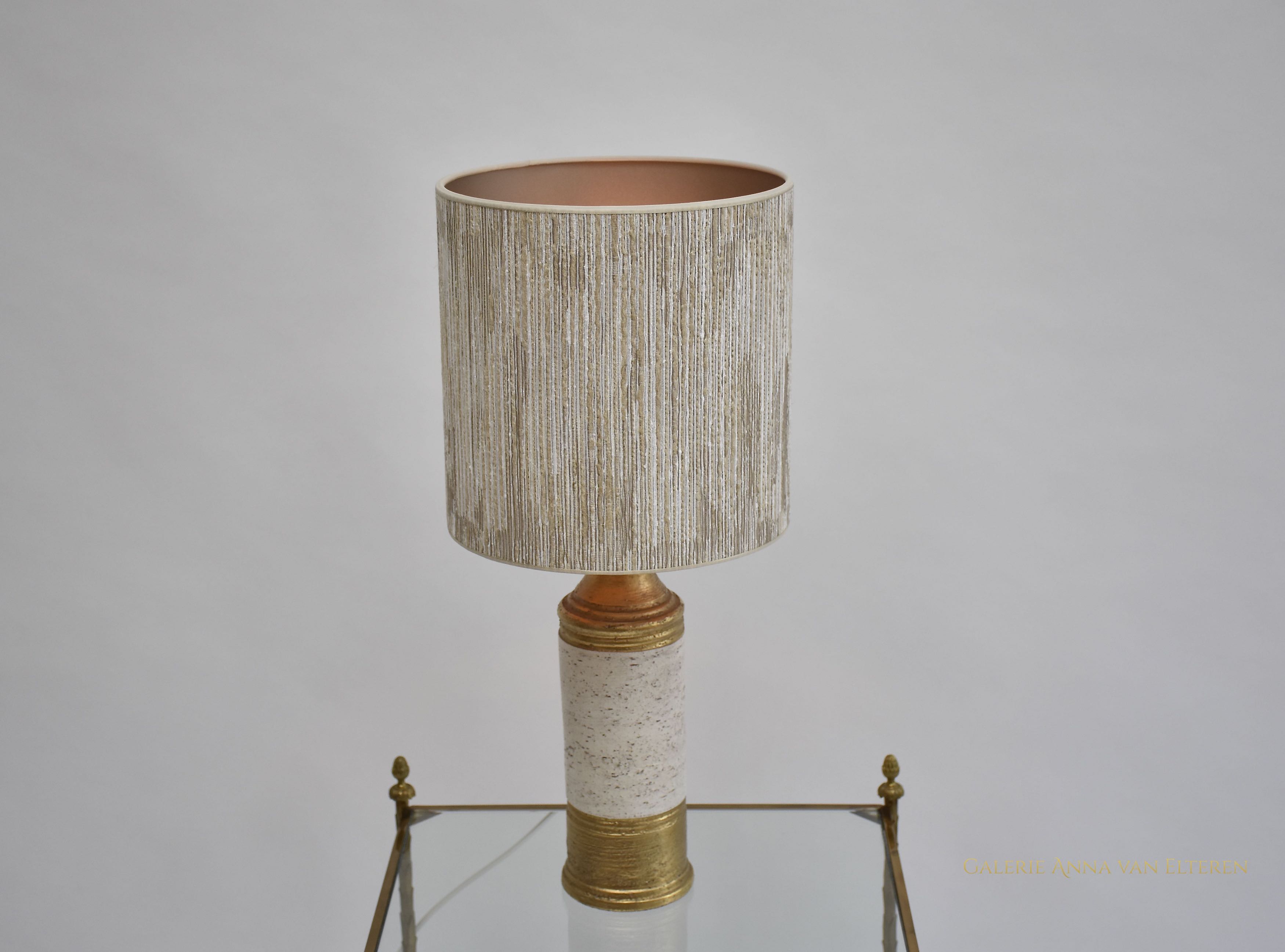 Mid-century ceramic table lamp by Bitossi