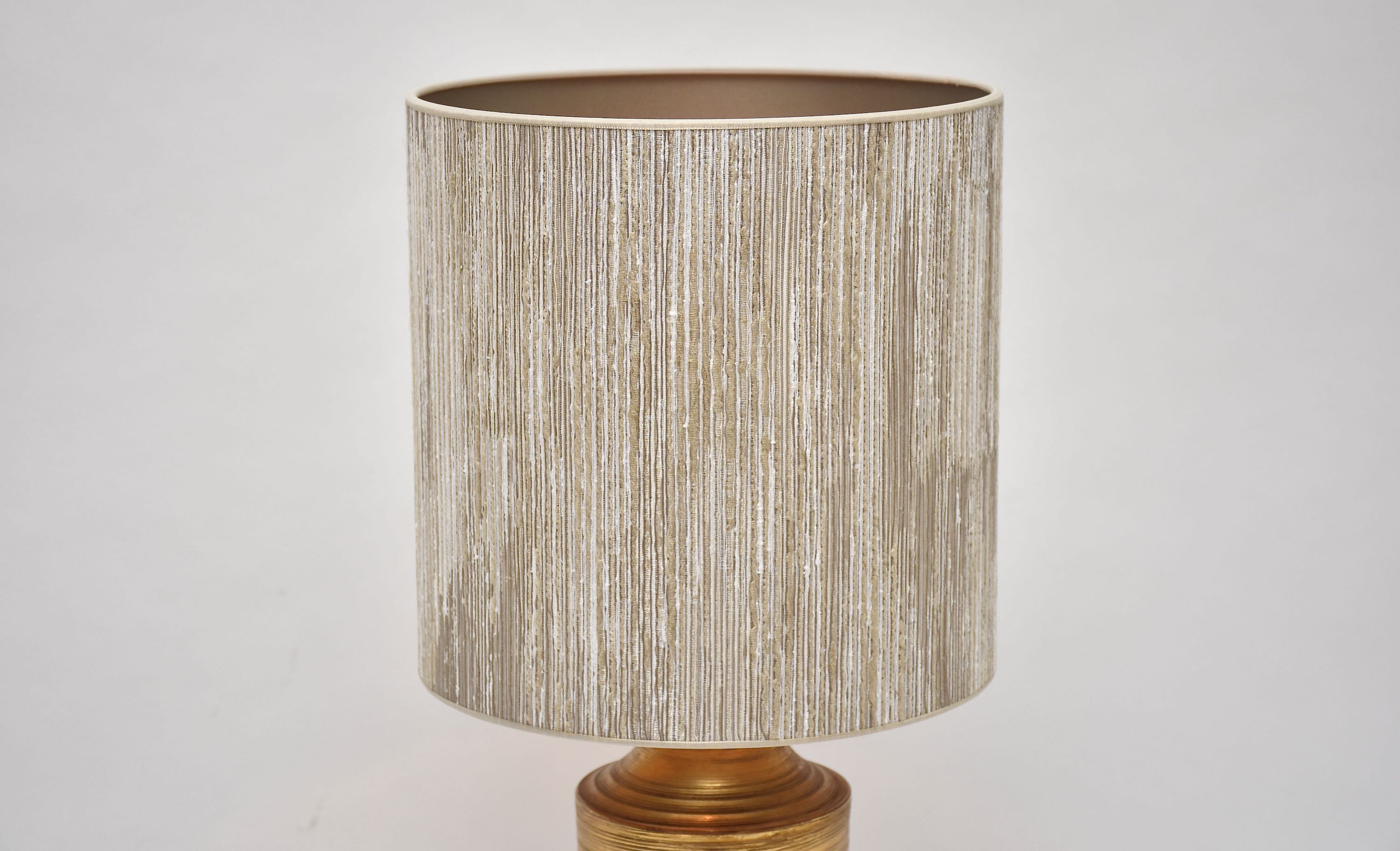 Mid-century keramische tafellamp van Bitossi