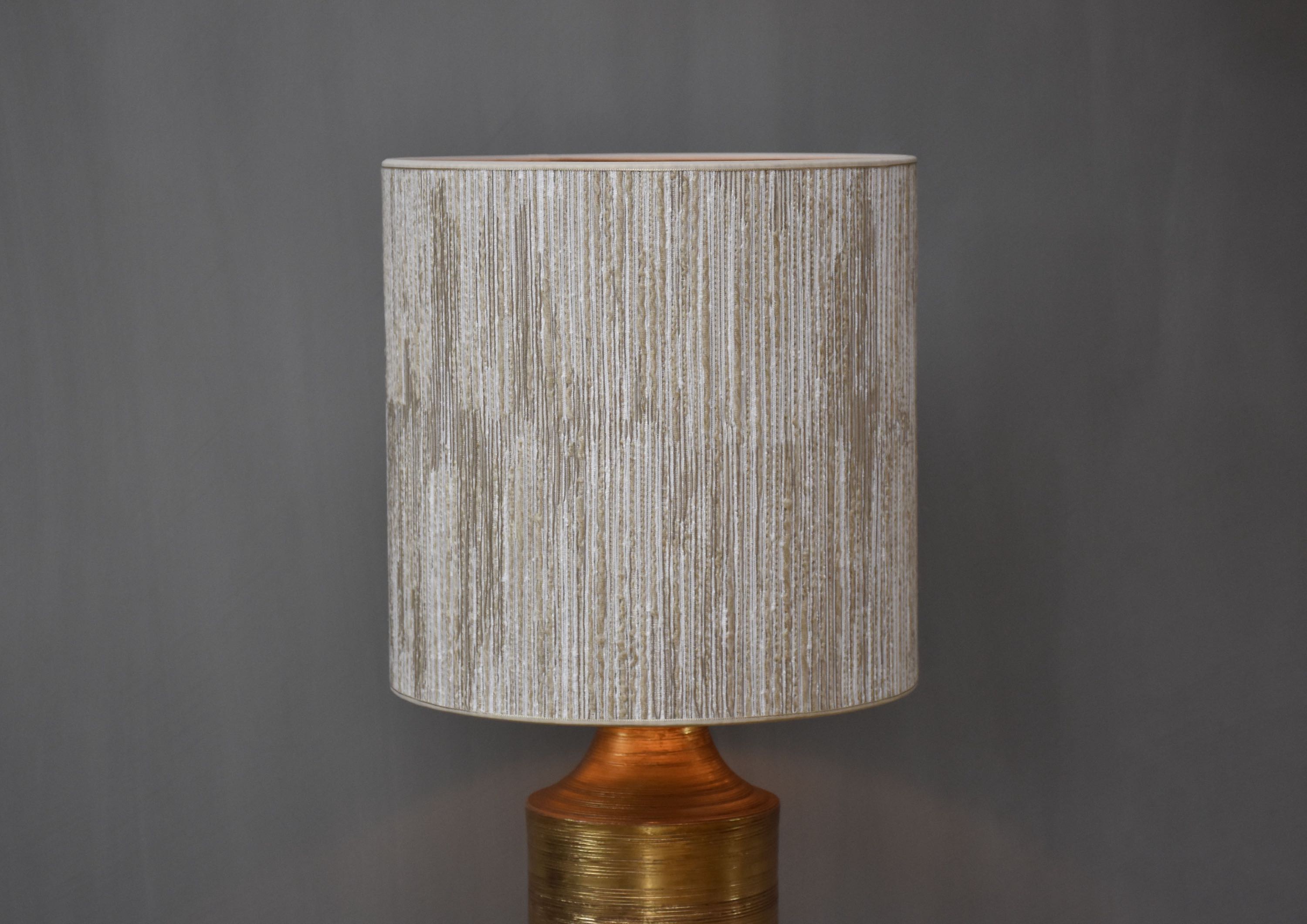 Mid-century keramische tafellamp van Bitossi