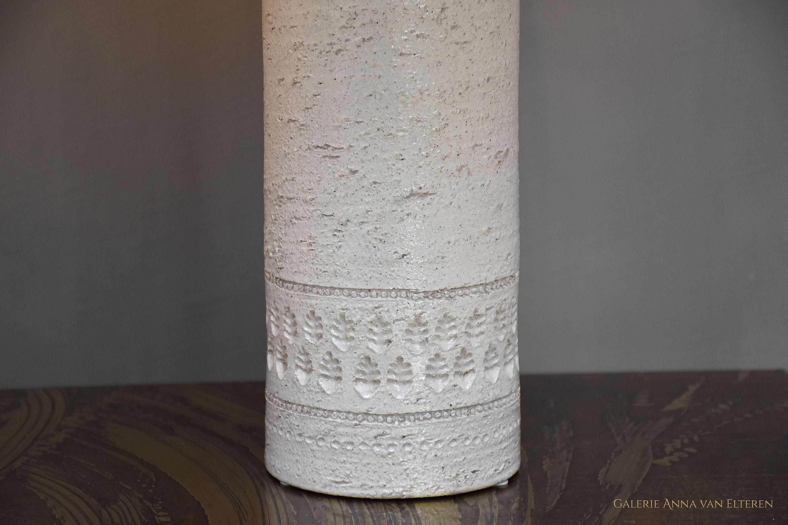 Paar Keramik-Tischlampen von Bitossi