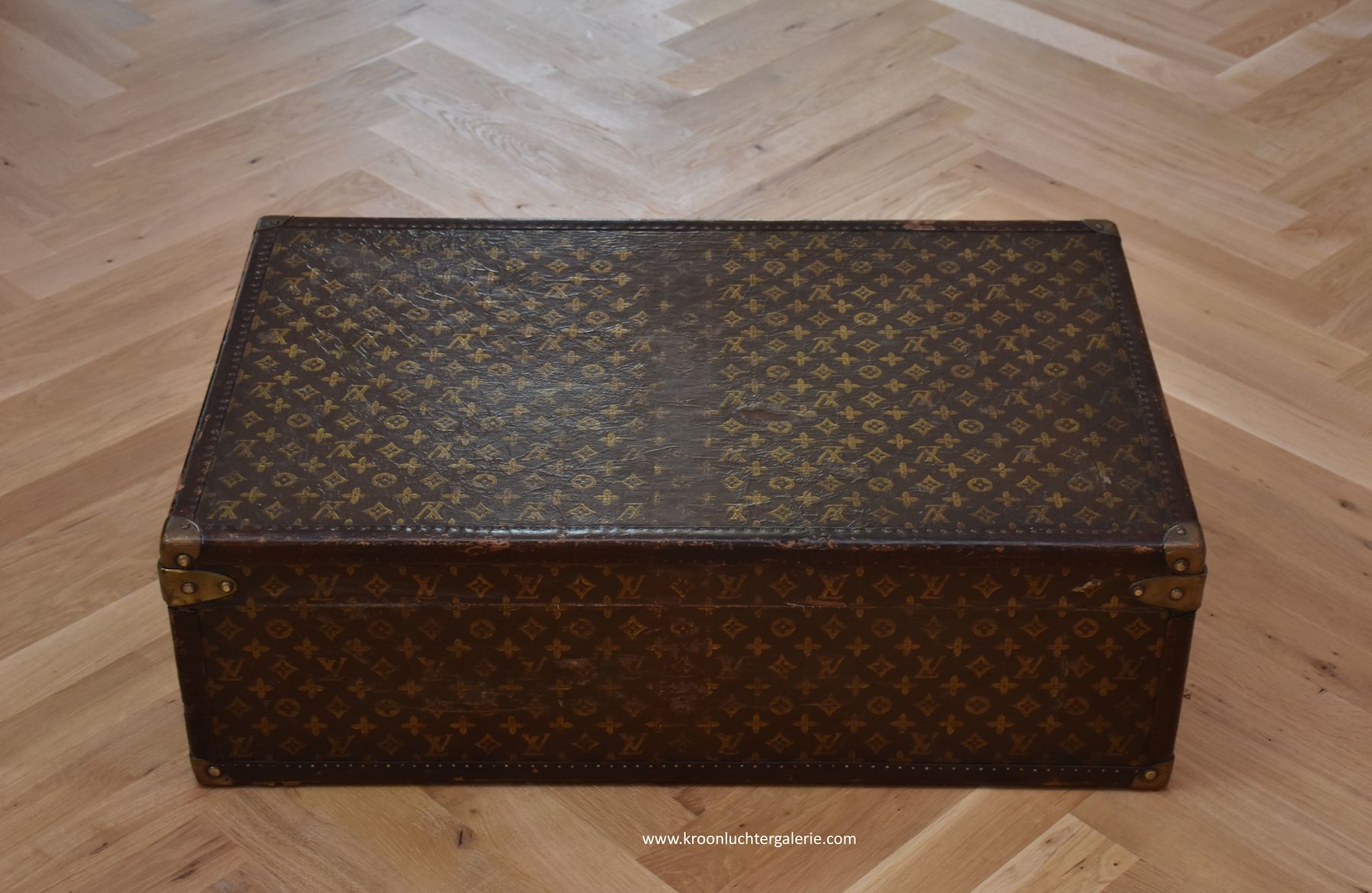 Louis Vuitton Monogram travel suitcase