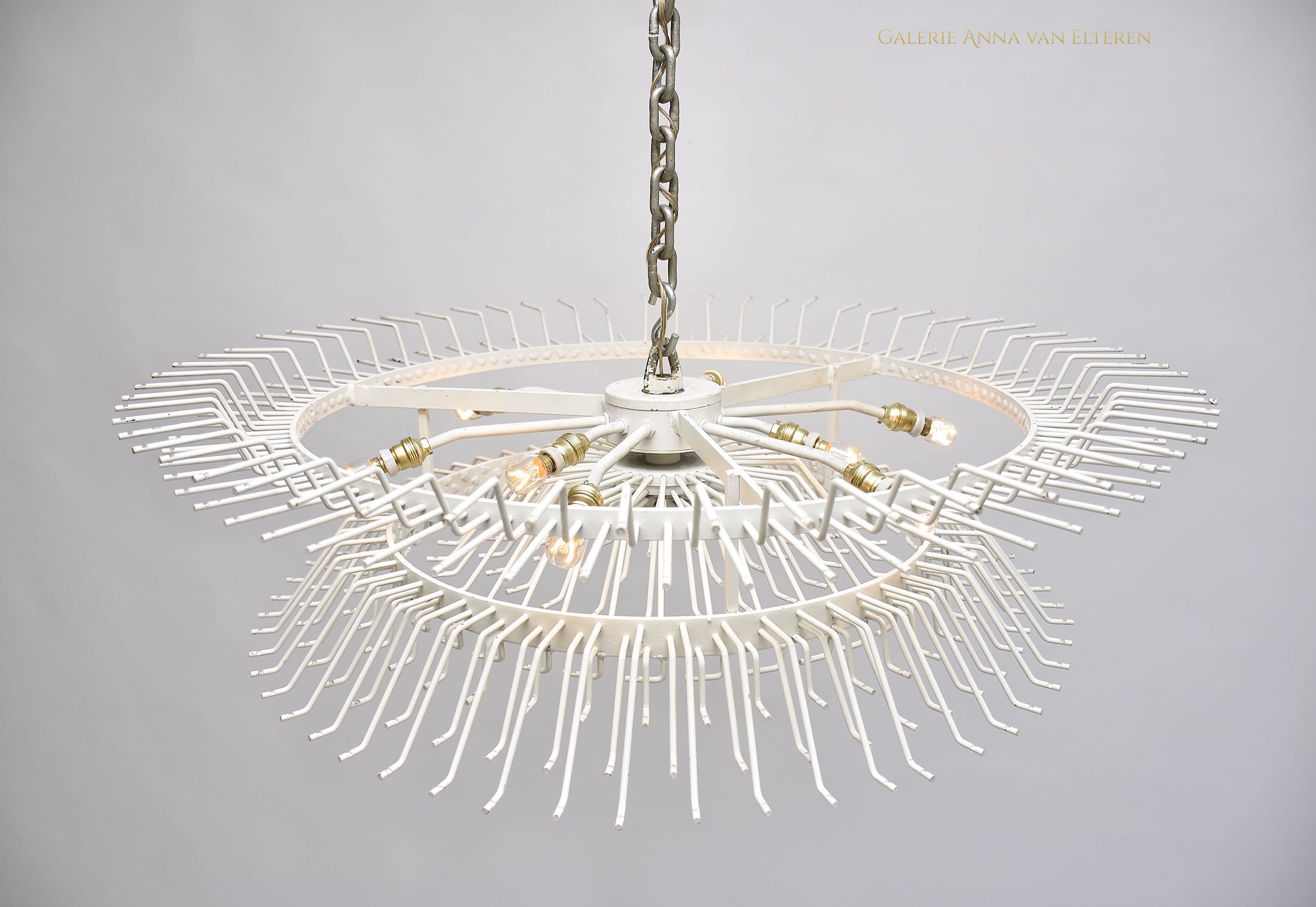 Large Murano chandelier by Venini