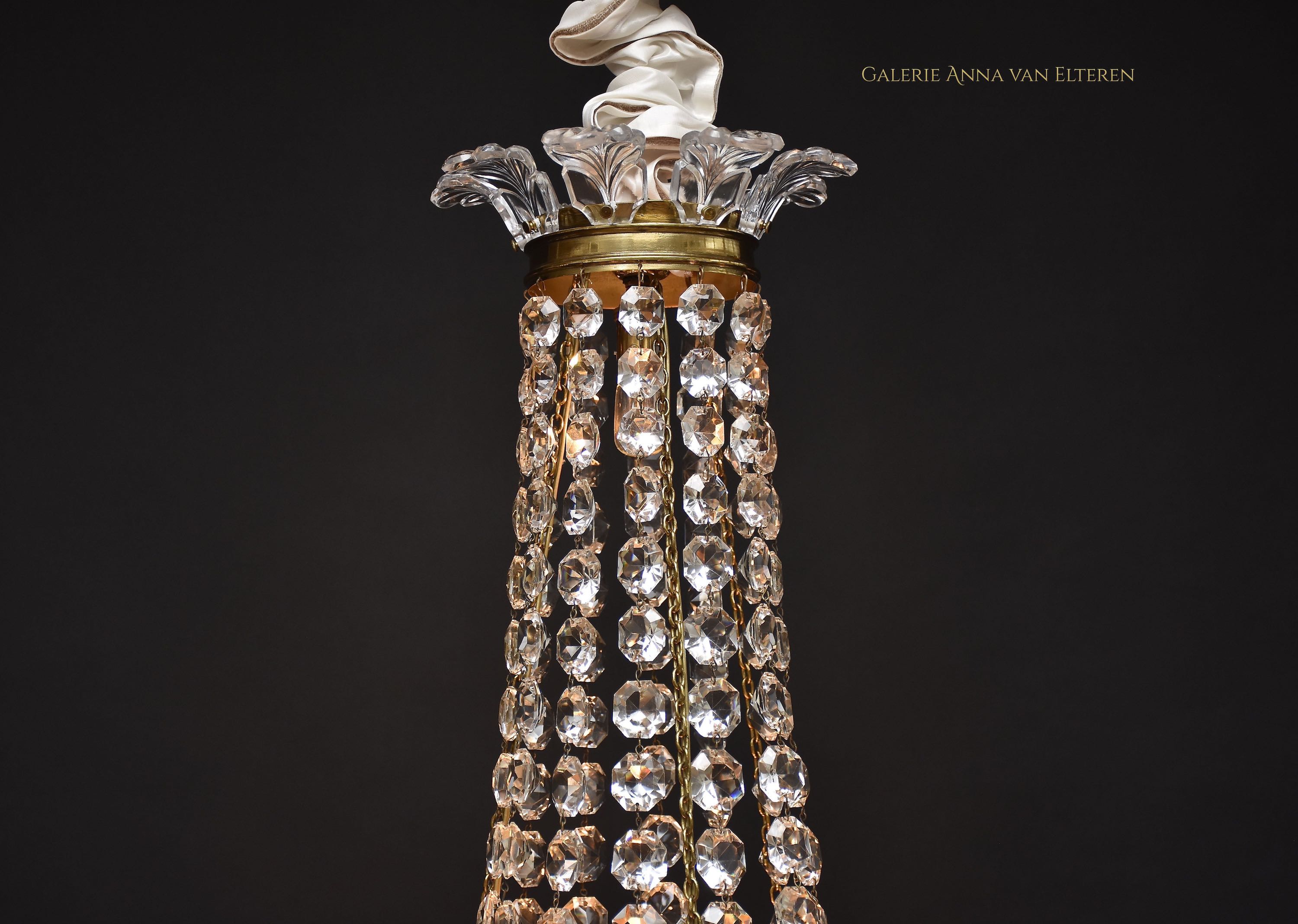 Baccarat crystal chandelier