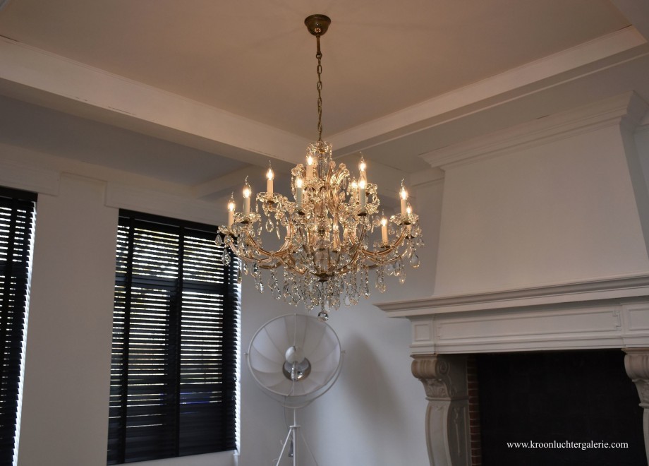 'Maria Theresia' chandelier in the living room